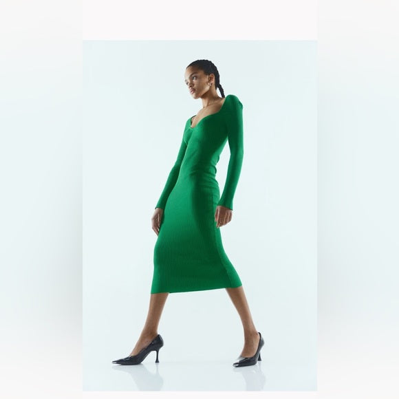 H&M Rib-Knit Dress
