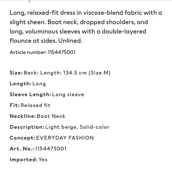 H&M Ramadan Modest Kaftan Dress