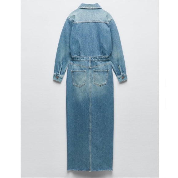 Zara Z1975 Denim Dress