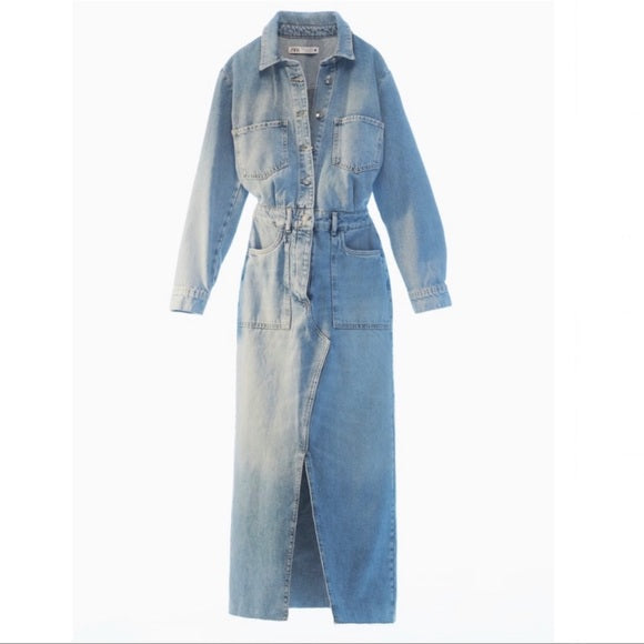 Zara Z1975 Denim Dress