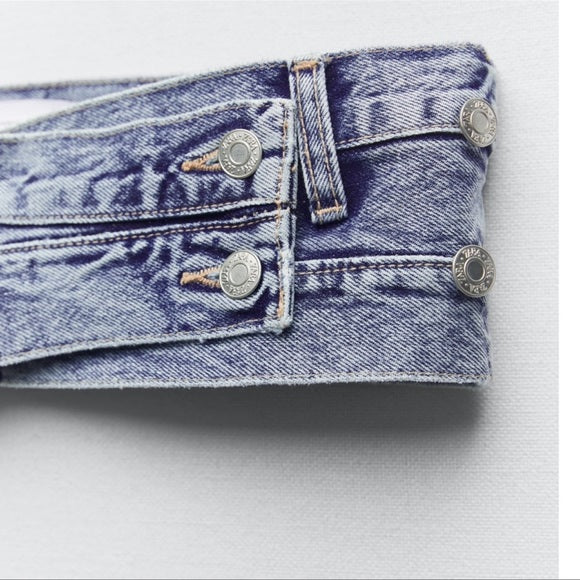 Zara Trf Denim Belt