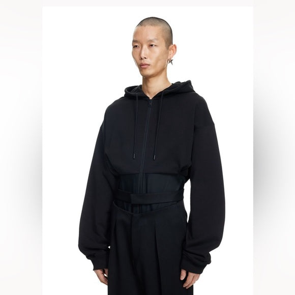 Mugler X H&M Corset - Waist Hooded Jacket