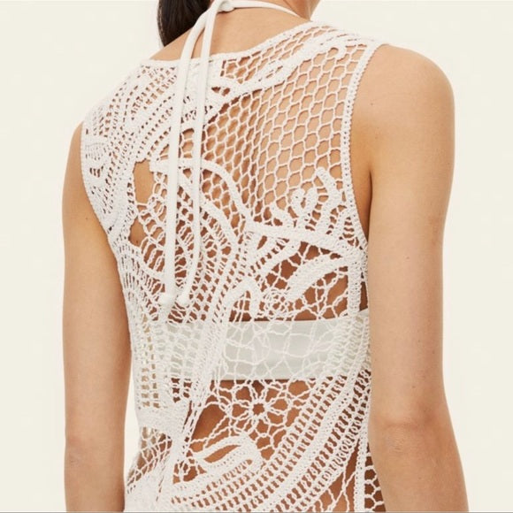 H&M Crochet-Look Top New