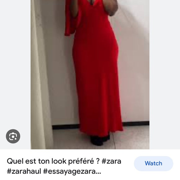 Zara Asymmetric Midi Dress