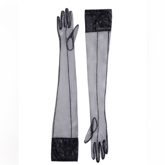 H&M X Mugler Second Skin Gloves